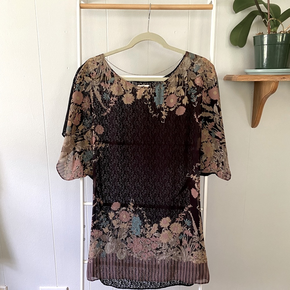 Free People Lace Back Tunic